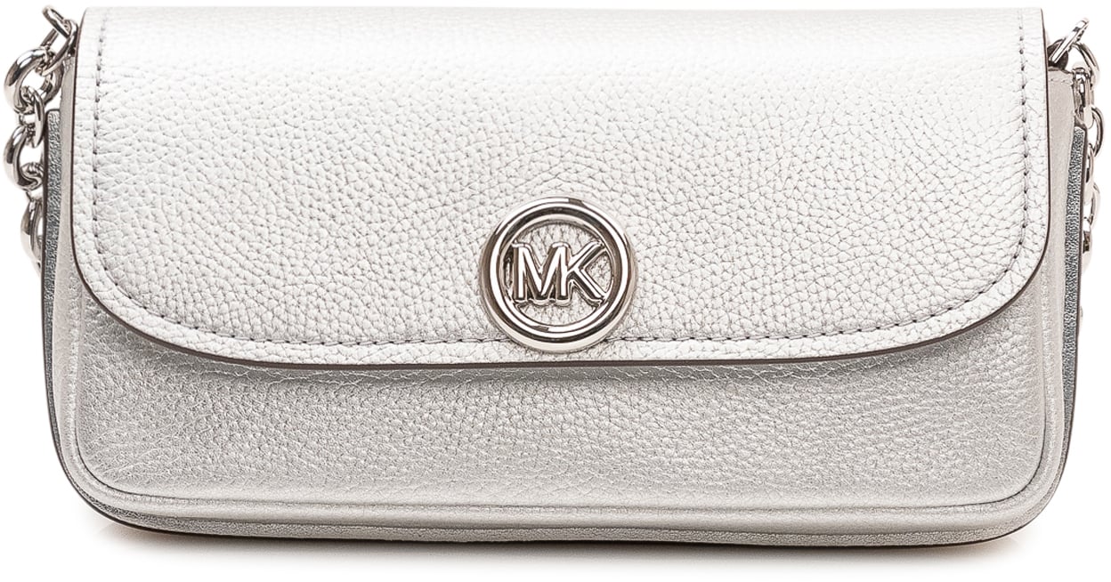 Michael Kors Borsa a Spalla con Patta e Catena Wit