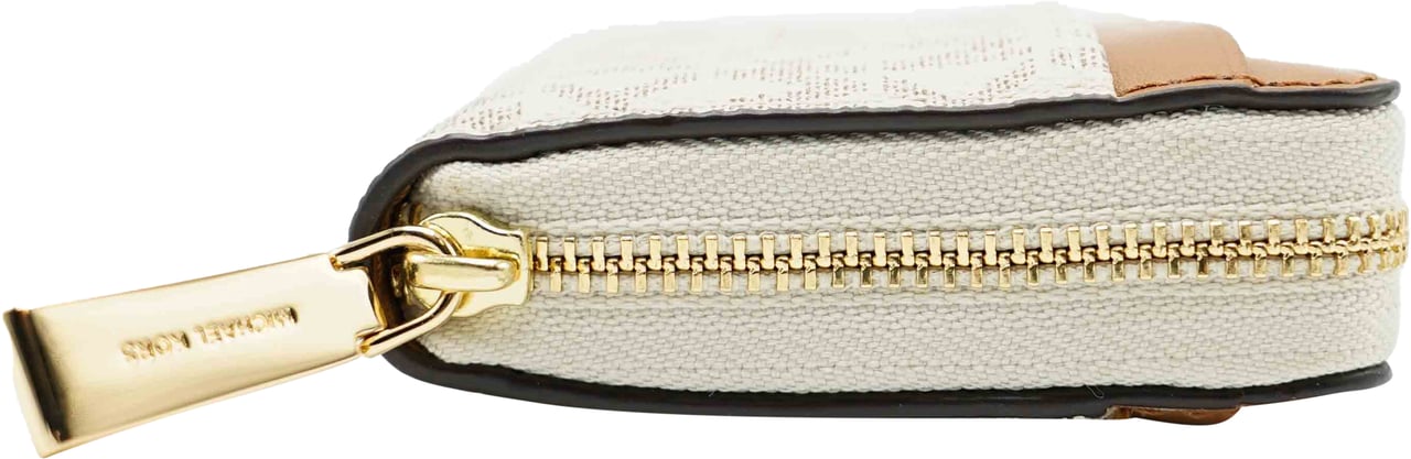 Michael Kors Small Zipp Kaarthouder Wit