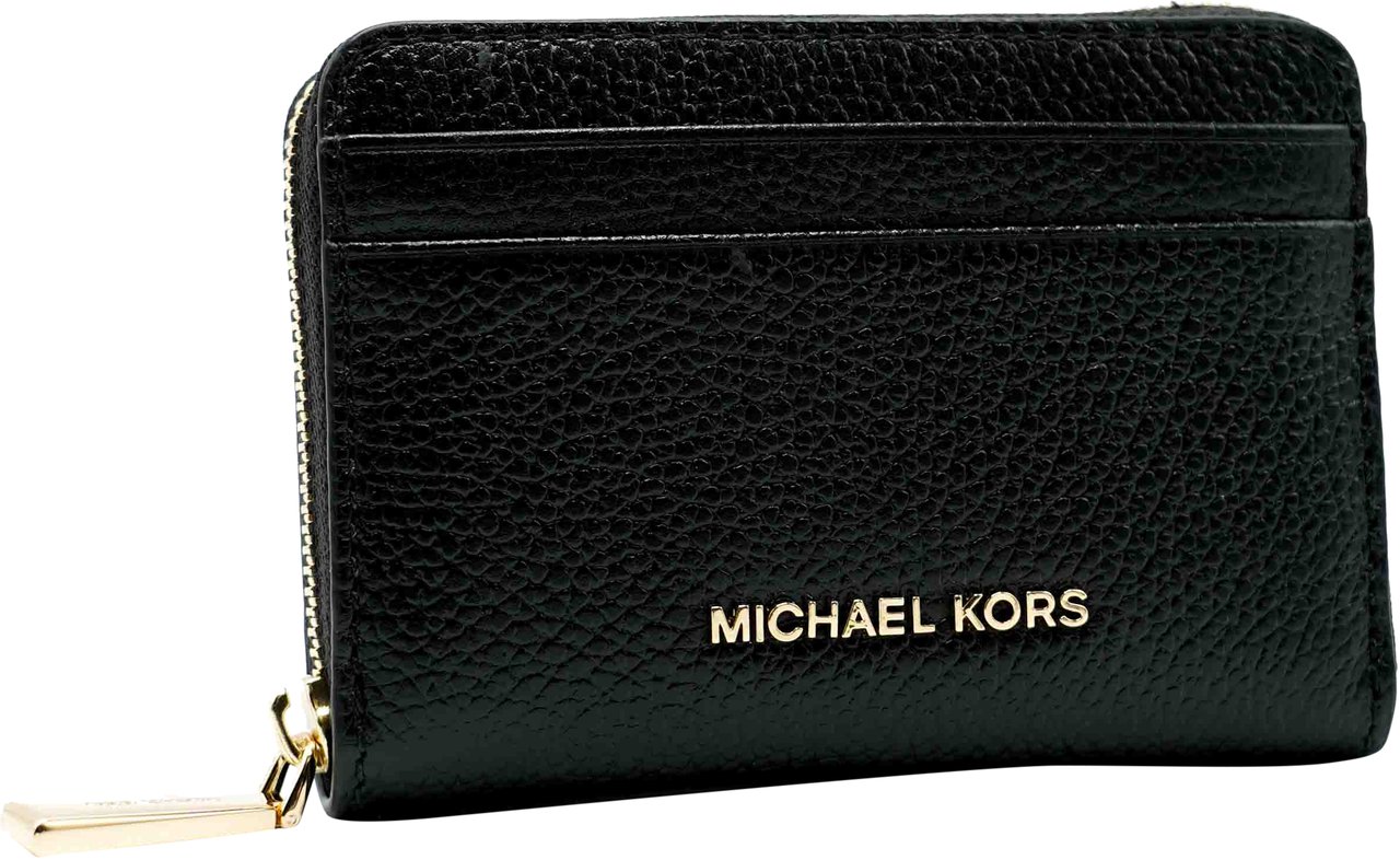 Michael Kors Small Zipp Kaarthouder Zwart
