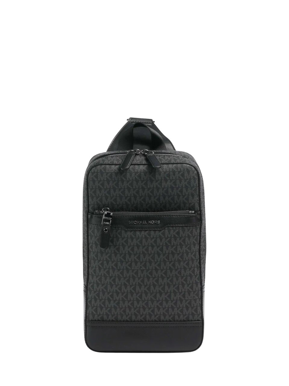 Michael Kors Hudson Logo Slingpack Crossbody Bag Zwart
