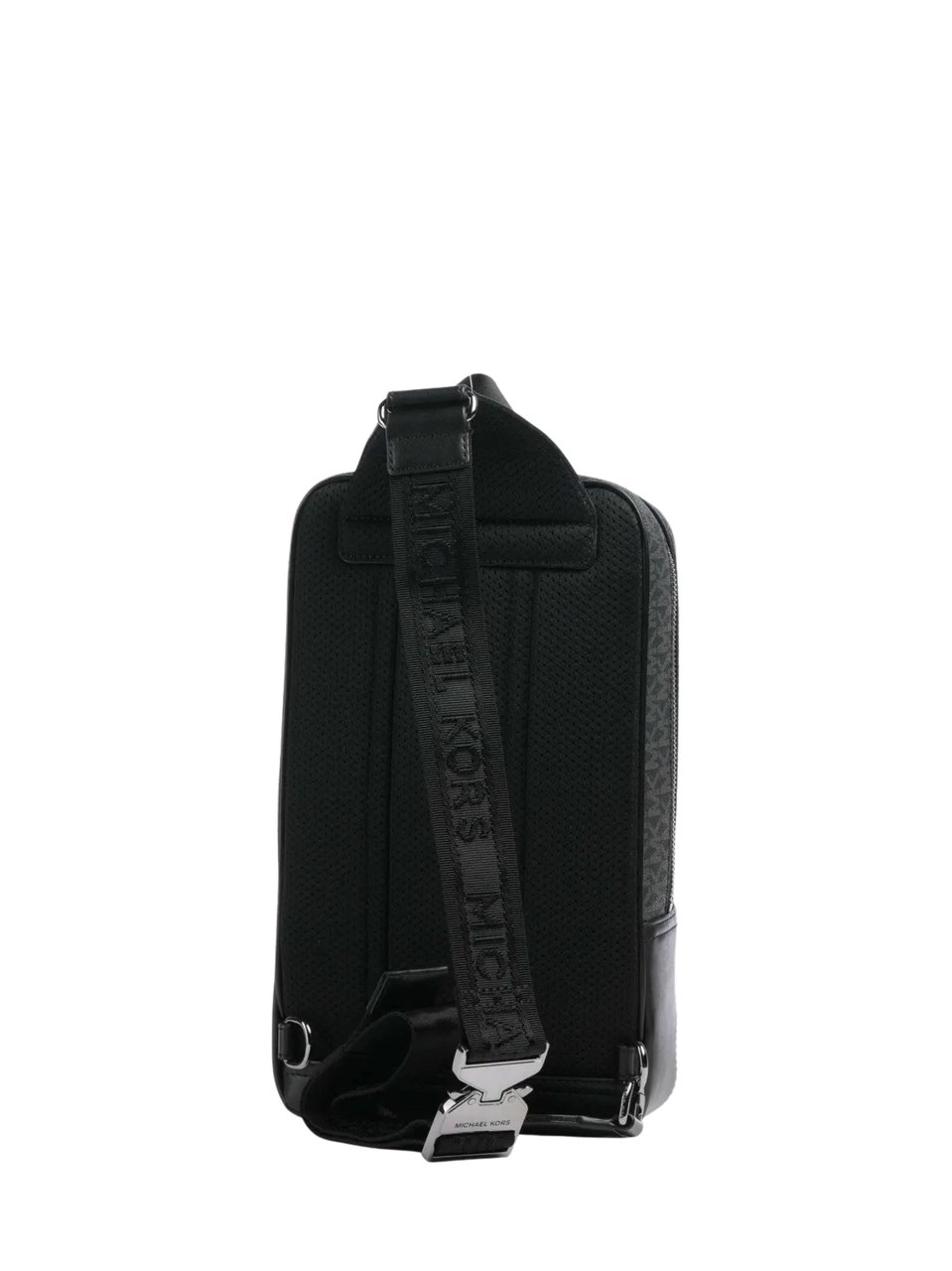 Michael Kors Hudson Logo Slingpack Crossbody Bag Zwart