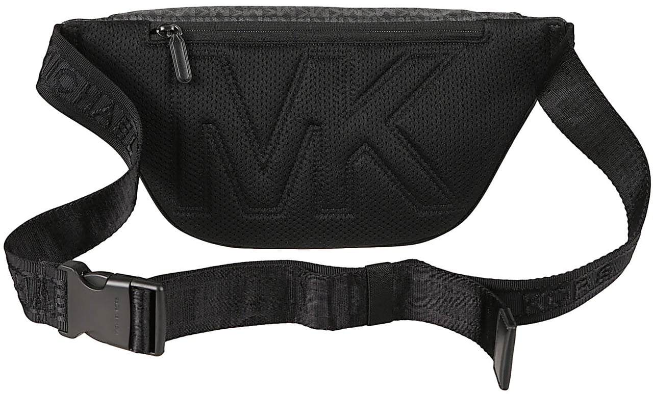 Michael Kors Hudson Aviator Belt Bag Black Zwart