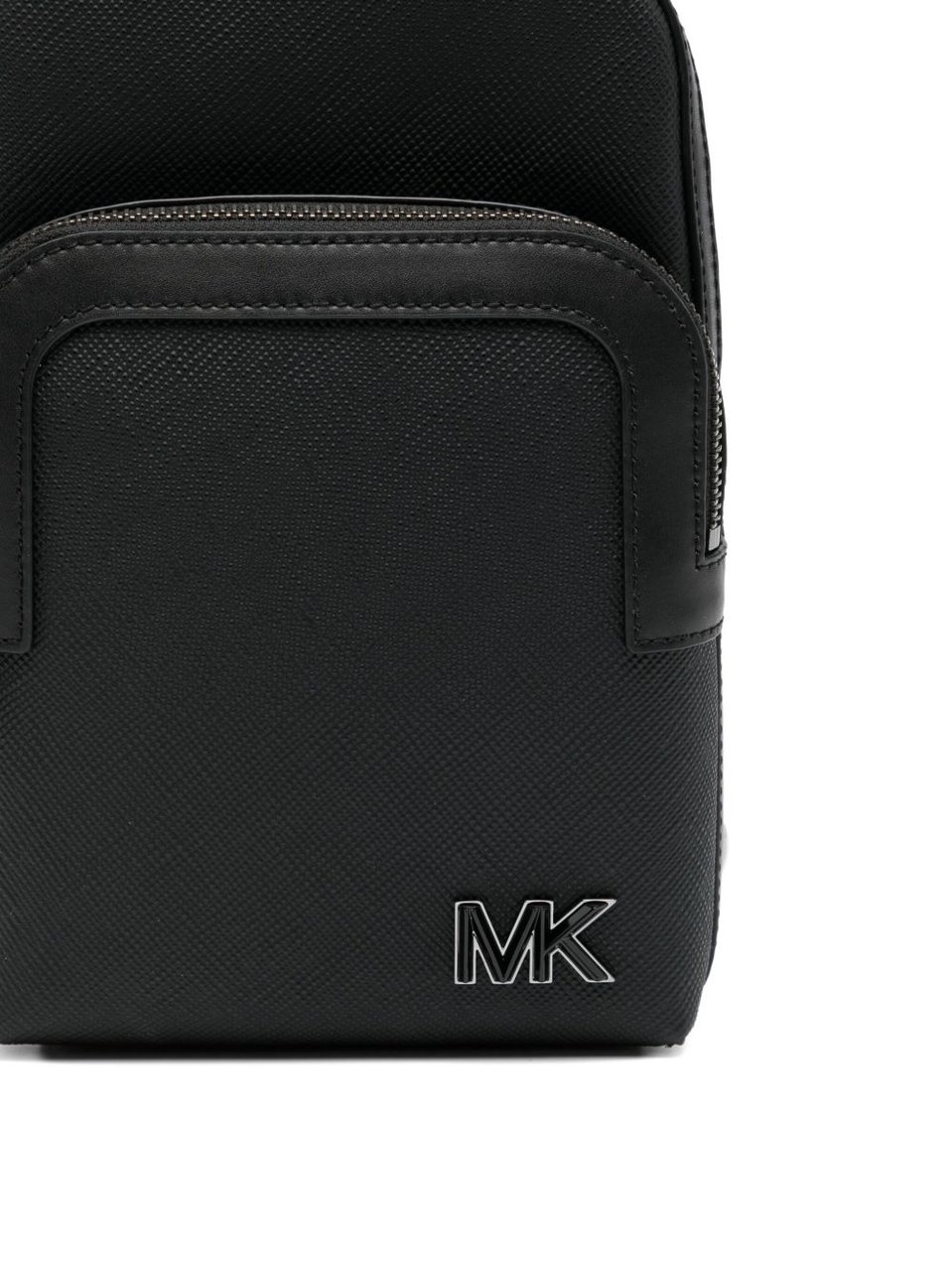 Michael Kors Black Edison Logo Slingpack Shoulder Bag Zwart