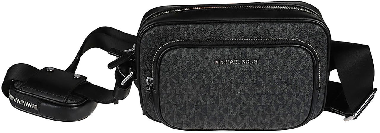 Michael Kors Hudson Camera Bag Black Zwart