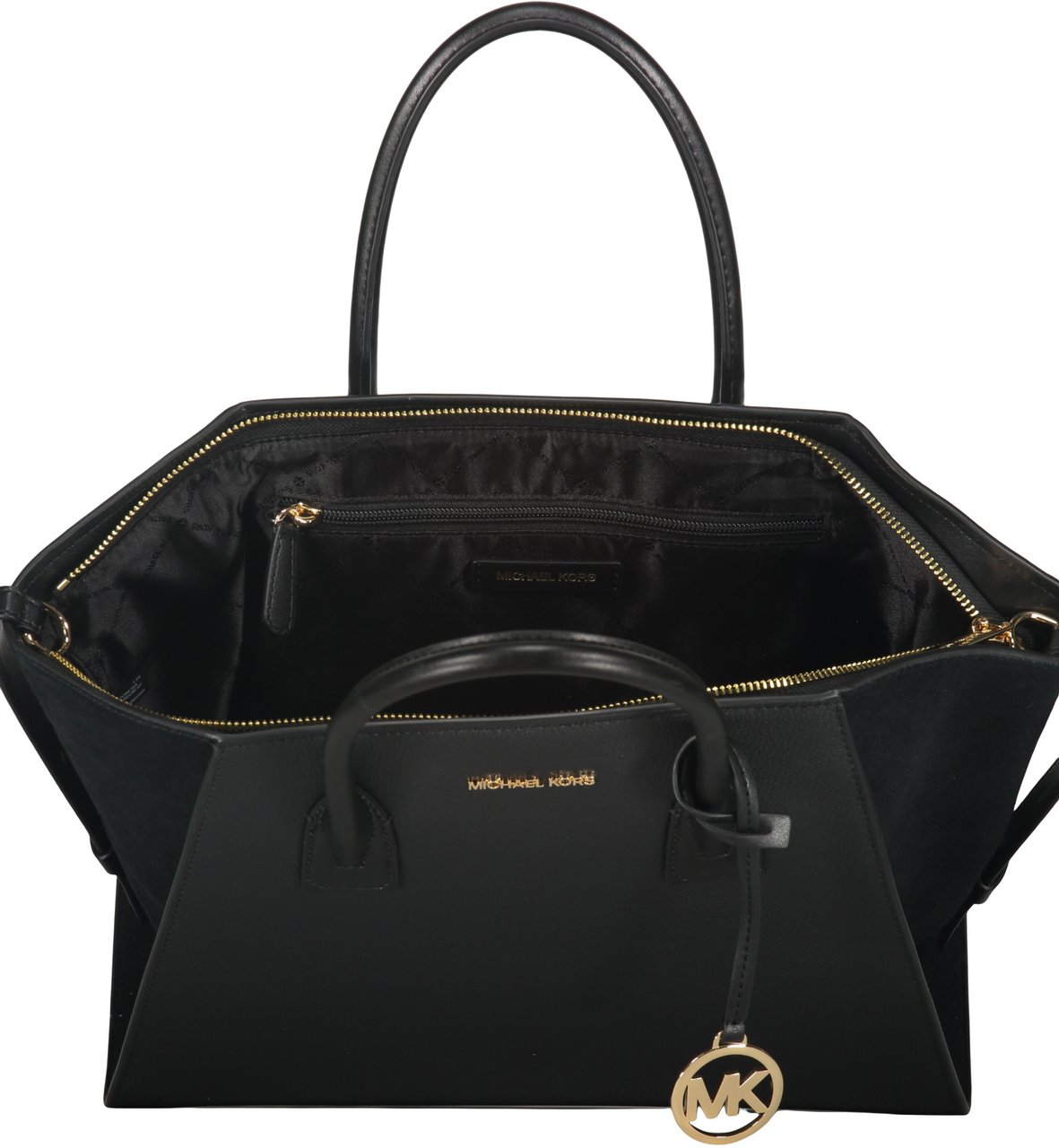 Michael Kors Leather bag Zwart