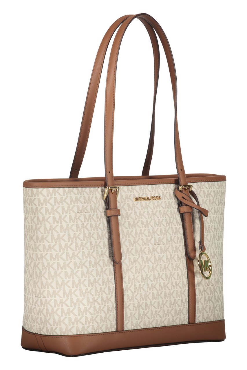 Michael Kors Logo detail tote bag Neutraal