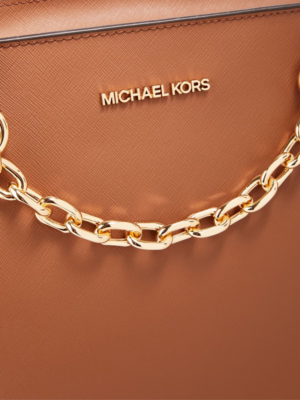 Michael Kors Jet Set Chain Swag Tote Bag Bruin