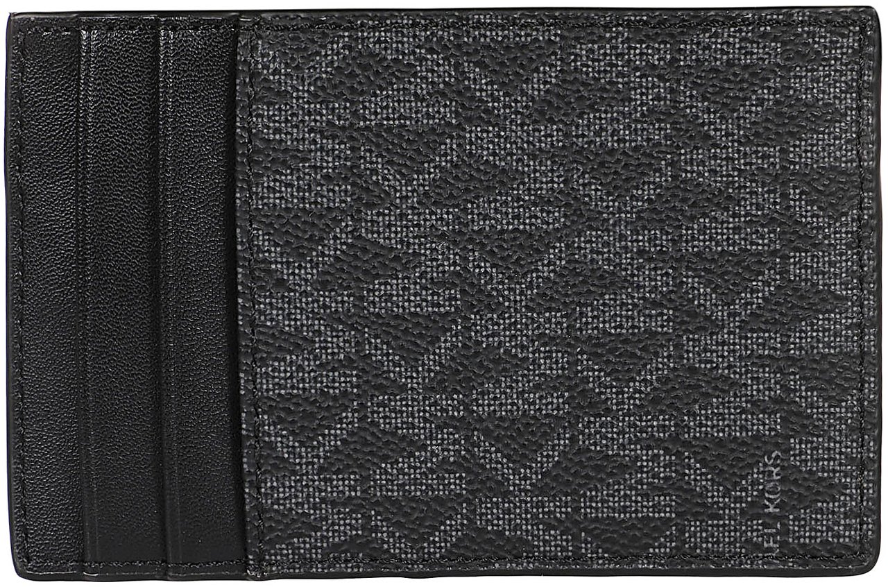 Michael Kors Hudson Credit Card Holder Black Zwart