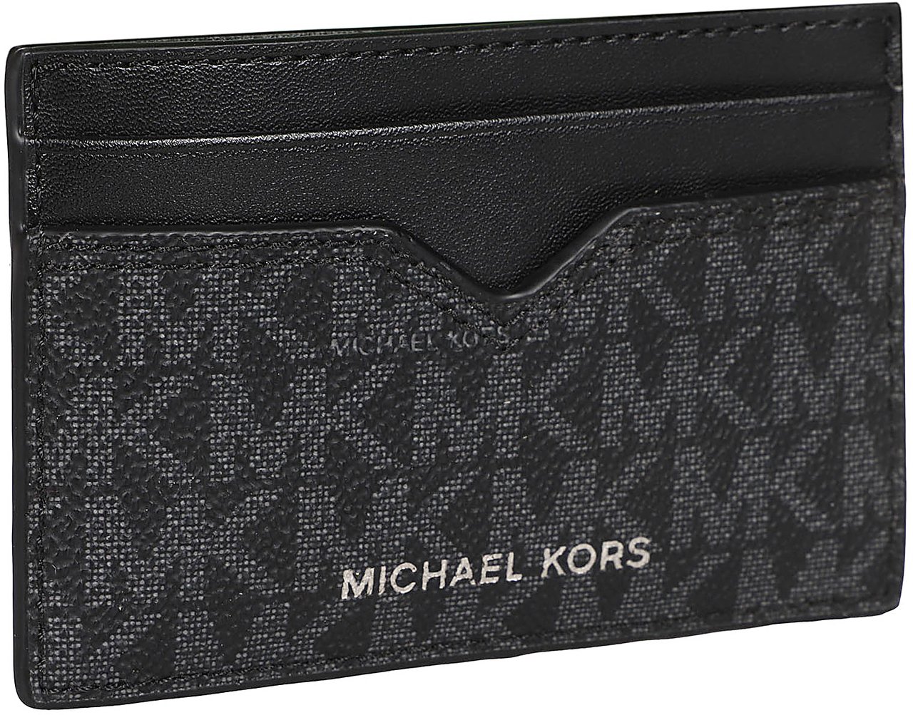 Michael Kors Hudson Credit Card Holder Black Zwart