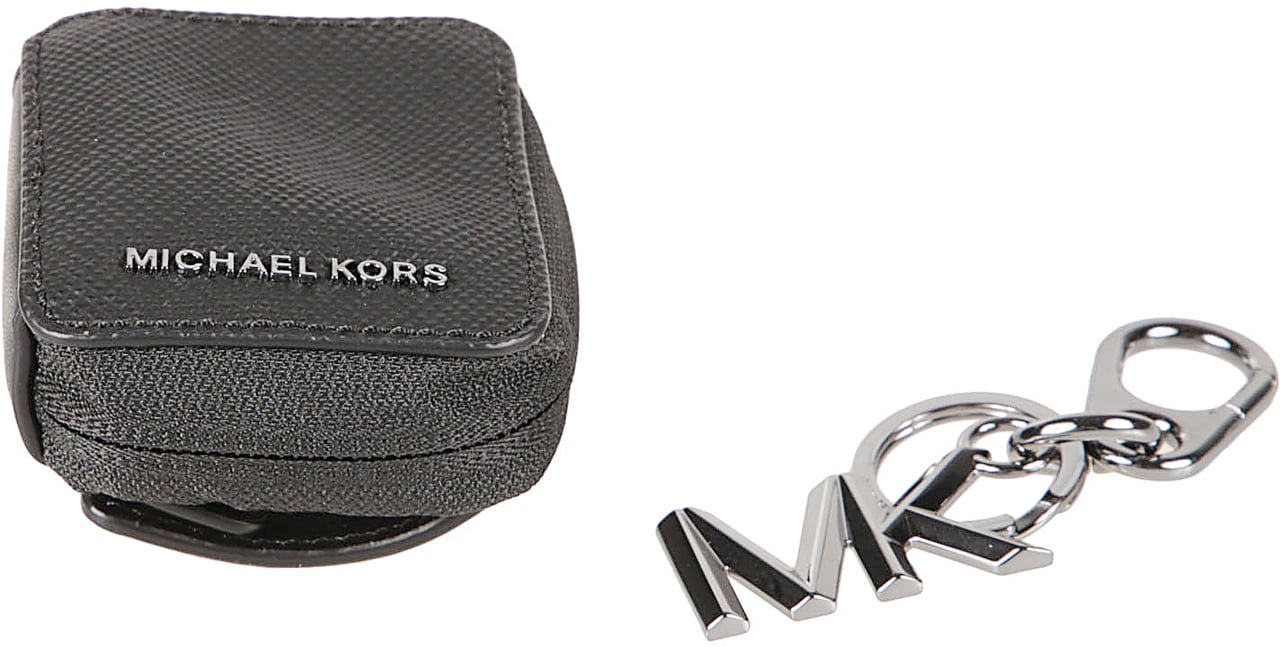 Michael Kors Keyring Pochette Box Black Zwart