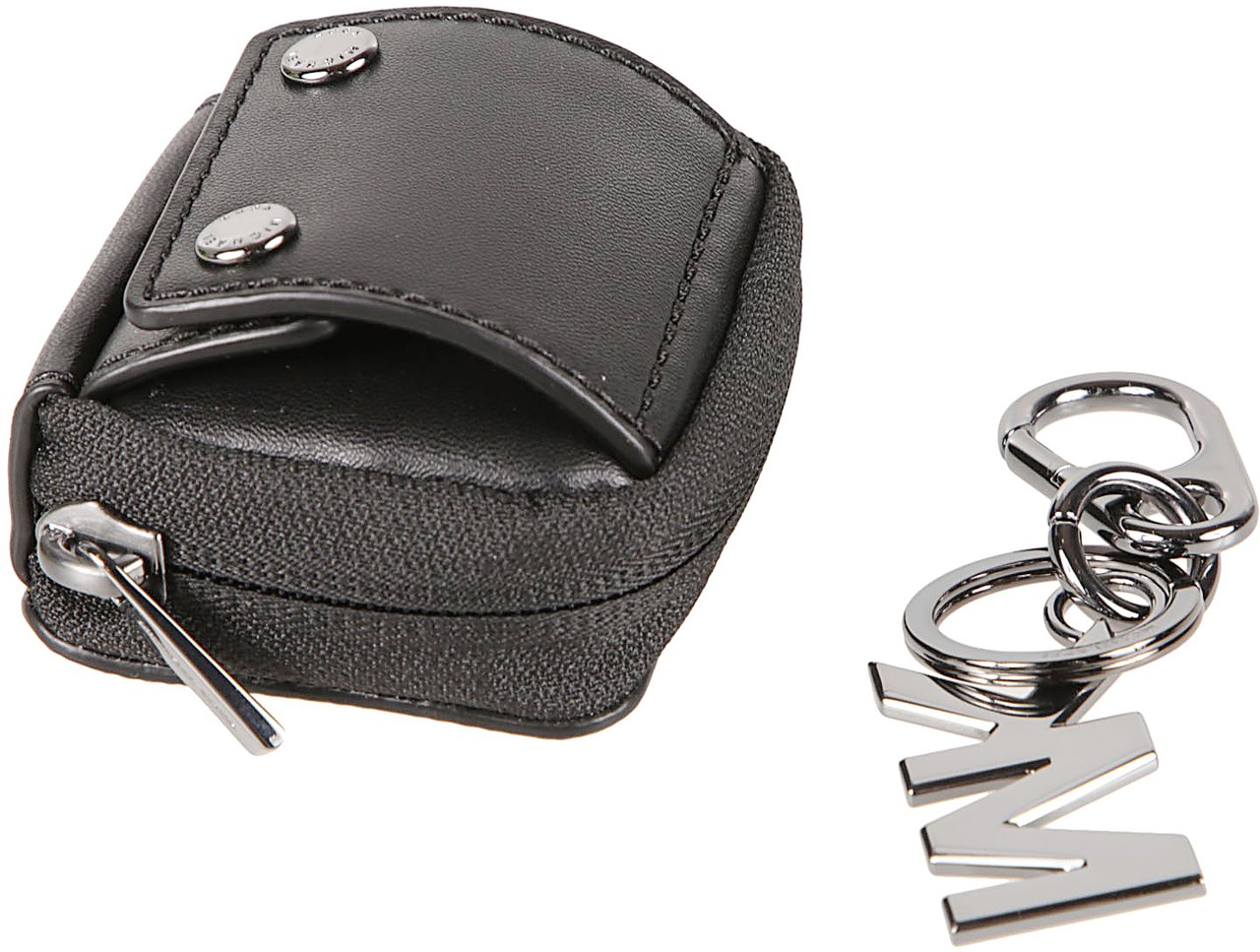 Michael Kors Keyring Pochette Box Black Zwart