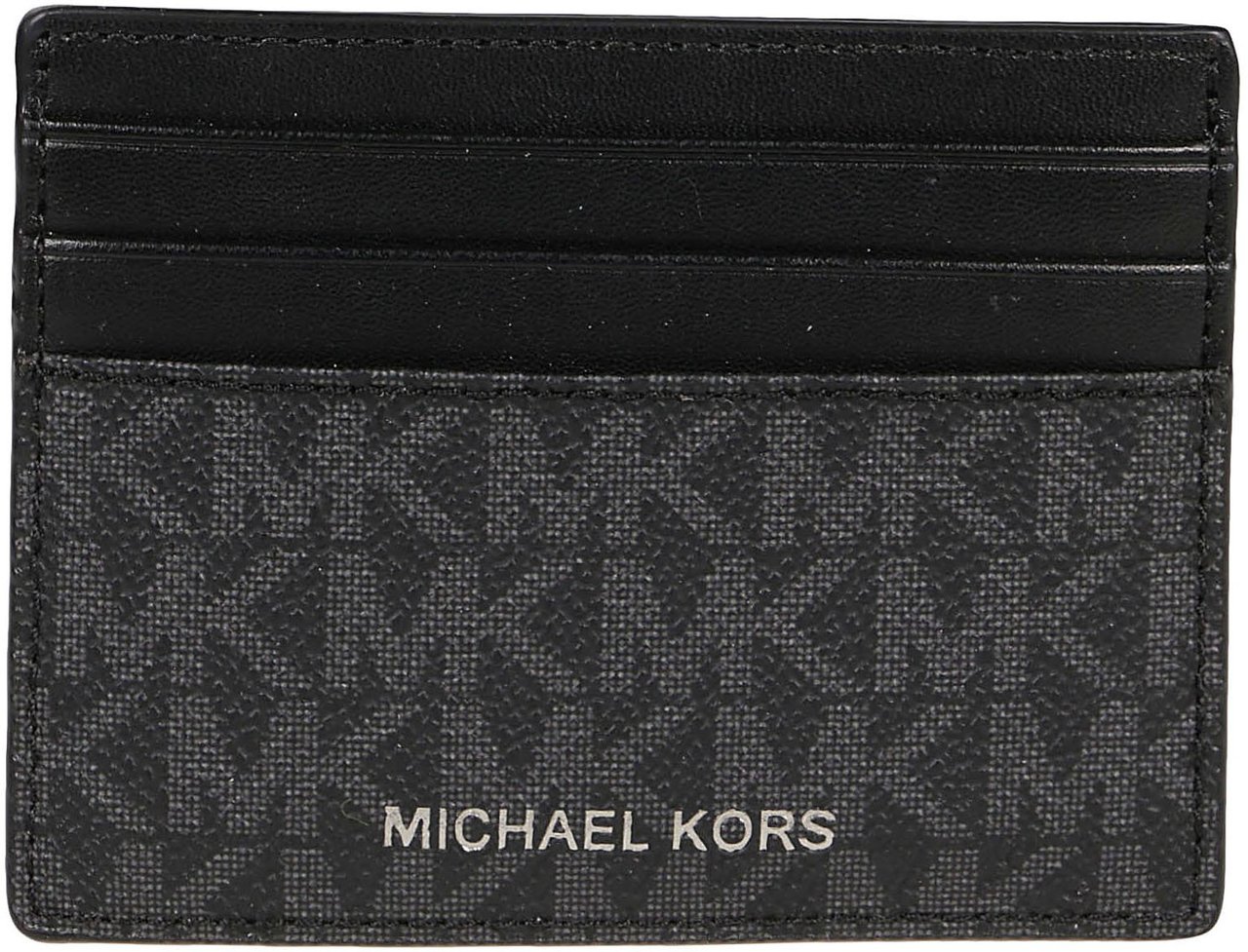 Michael Kors Greyson Credit Card Holder Black Zwart