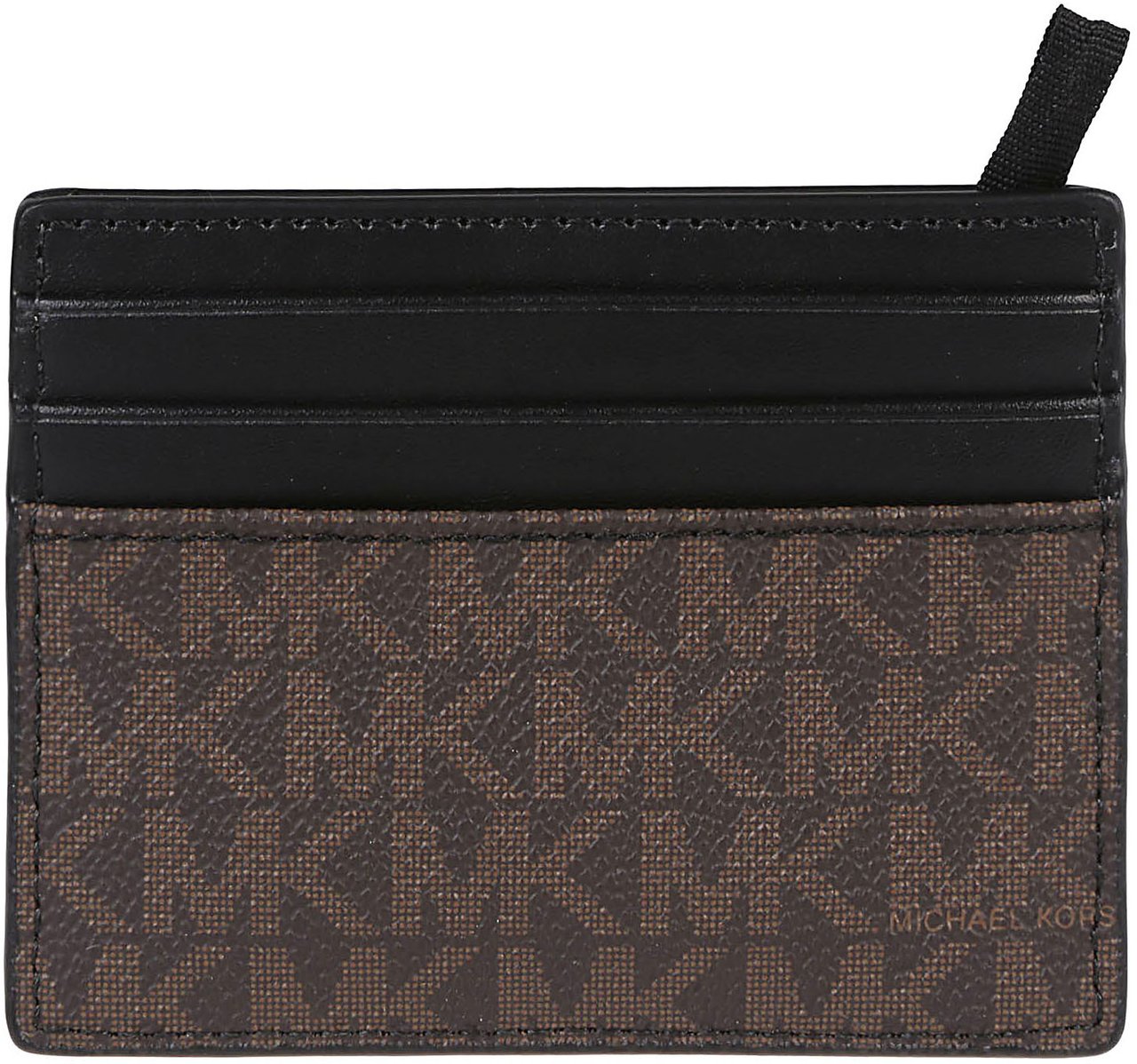 Michael Kors Greyson Credit Card Holder Brown Bruin