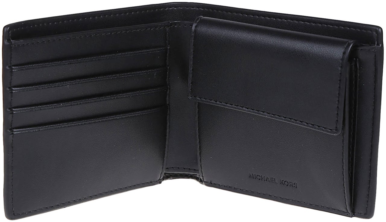 Michael Kors Hudson Billfold Black Zwart