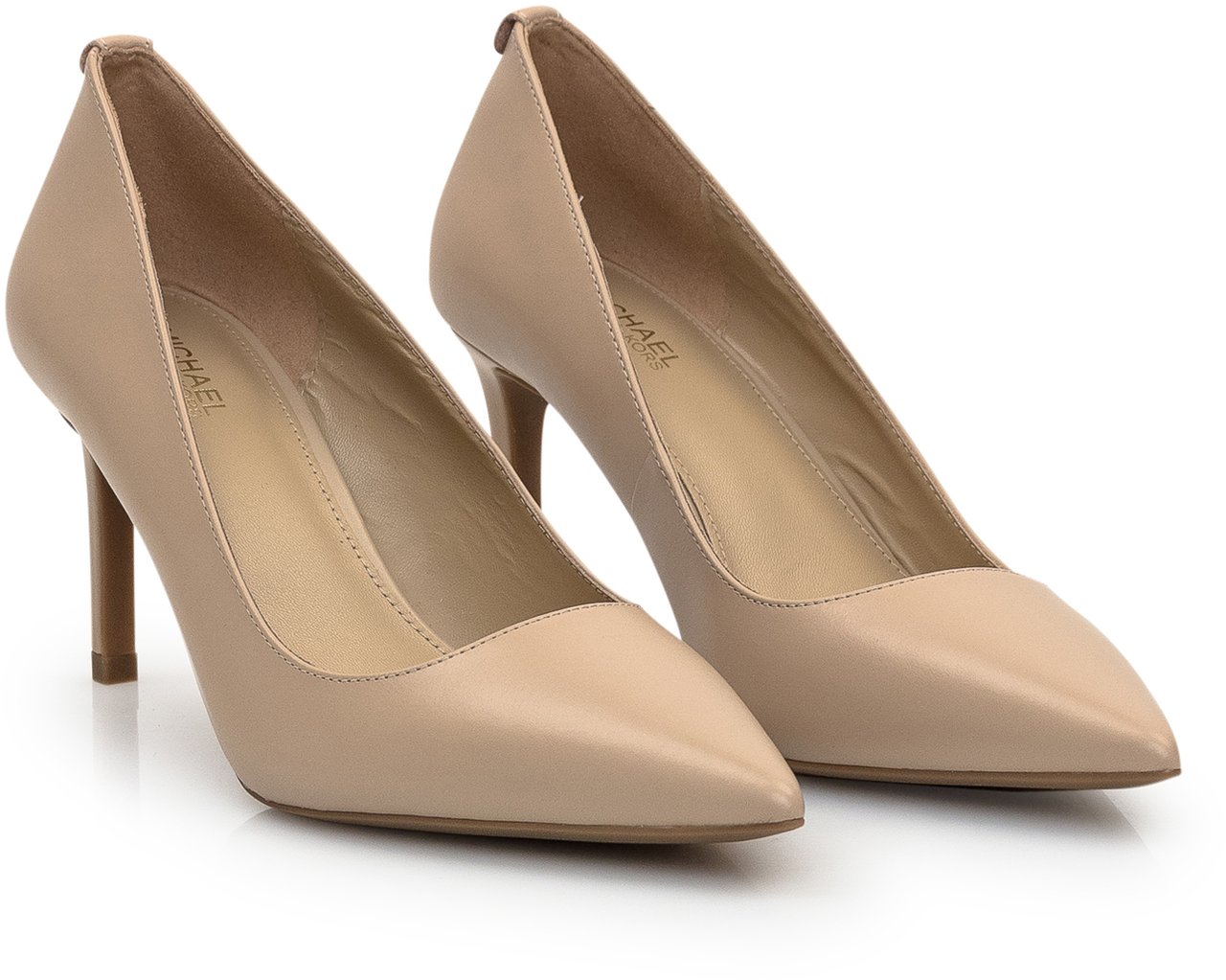 Michael Kors Décolleté Alina Flex a Punta con Tacco Beige