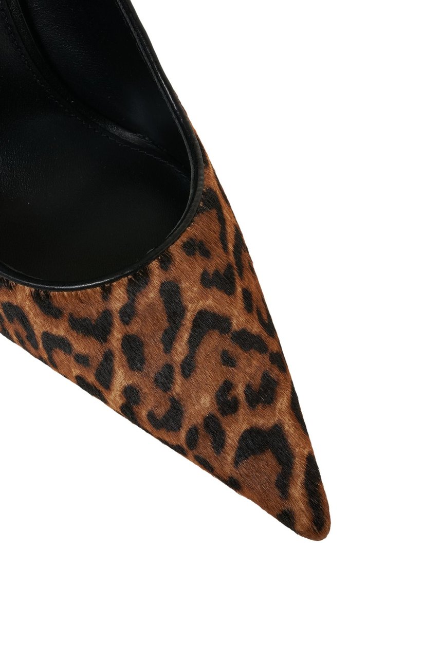 Michael Kors Pony hair pumps with animal print Bruin