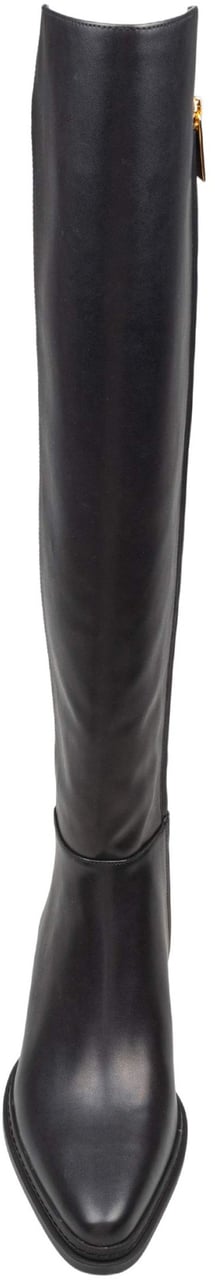 Michael Kors Michael kors lex leather boot in black Zwart