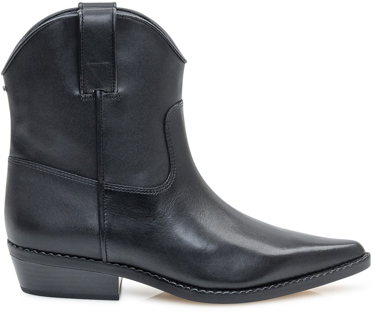 Michael Kors Michael Kors Noemie Bootie in Pelle Nera Zwart