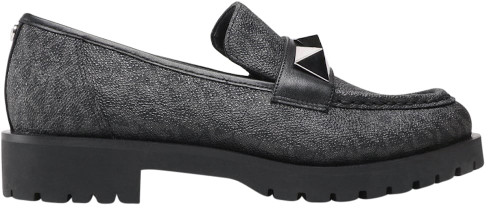 Michael Kors Holland Monogram Loafers Zwart