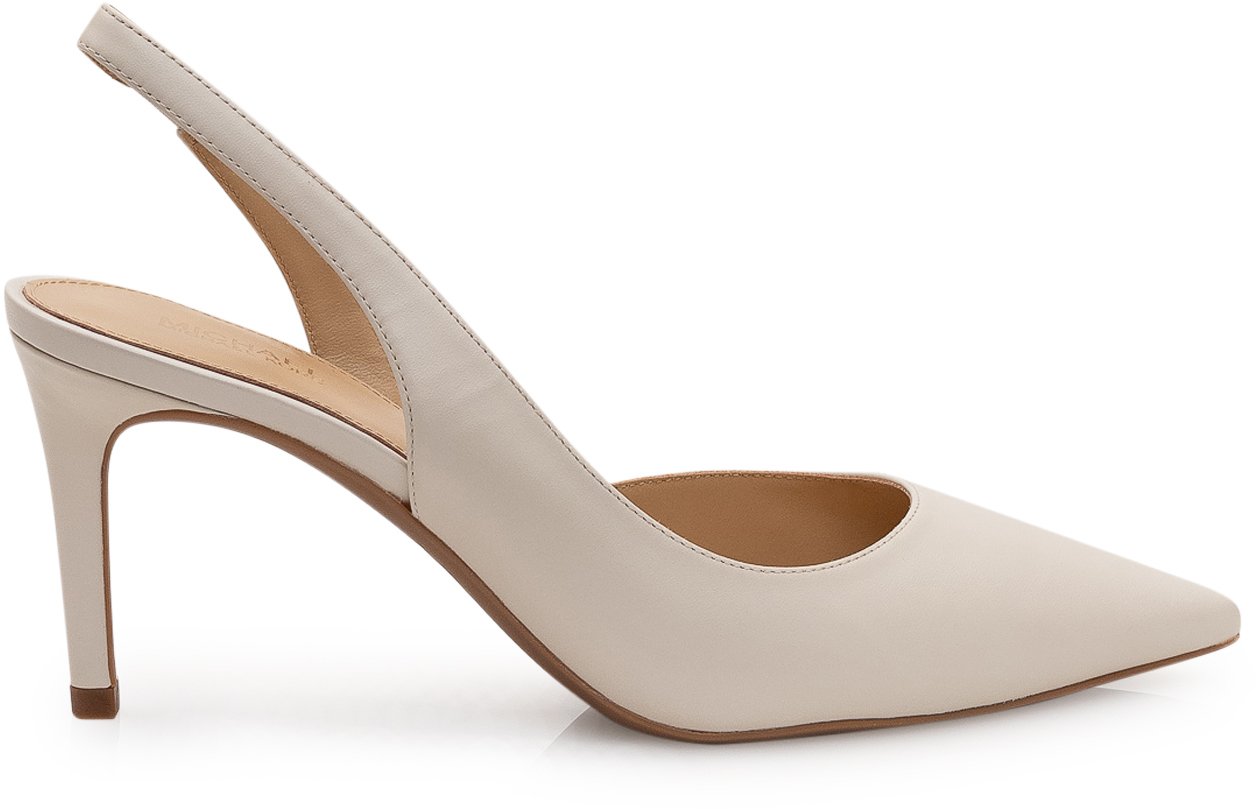 Michael Kors Décolleté Slingback Alina Flex a Punta con Tacco Wit