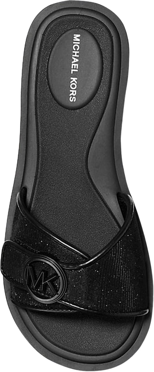 Michael Kors Dames MK Pool Slide Zwart