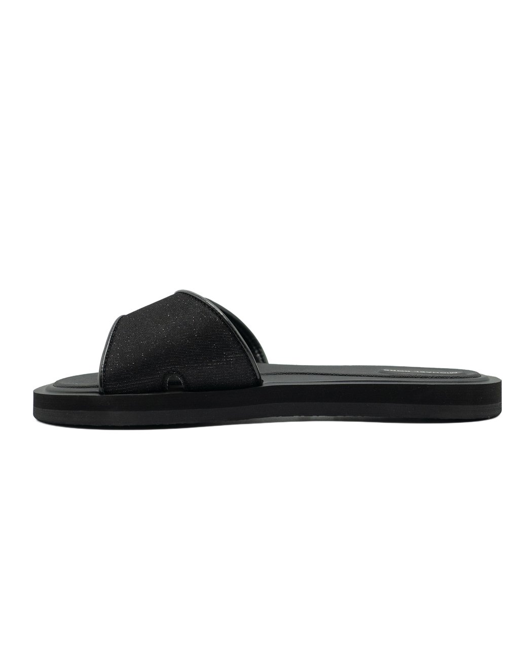 Michael Kors Logo Slide Sandaal Zwart