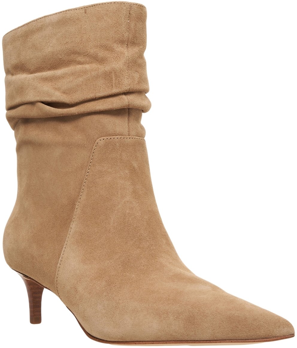 Michael Kors Stivali in pelle scamosciata Beige