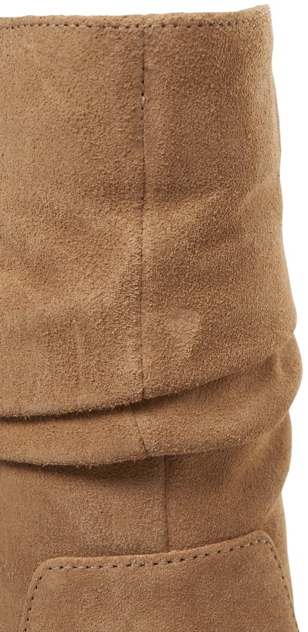 Michael Kors Stivali in pelle scamosciata Beige