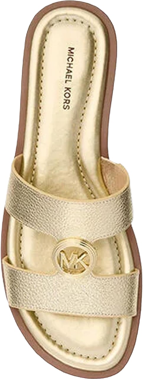 Michael Kors Dames Erin Flat Sandal Metallic