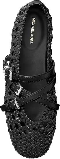 Michael Kors Flat Shoes Nero Zwart