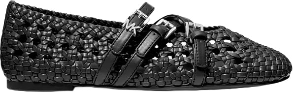 Michael Kors Flat Shoes Nero Zwart