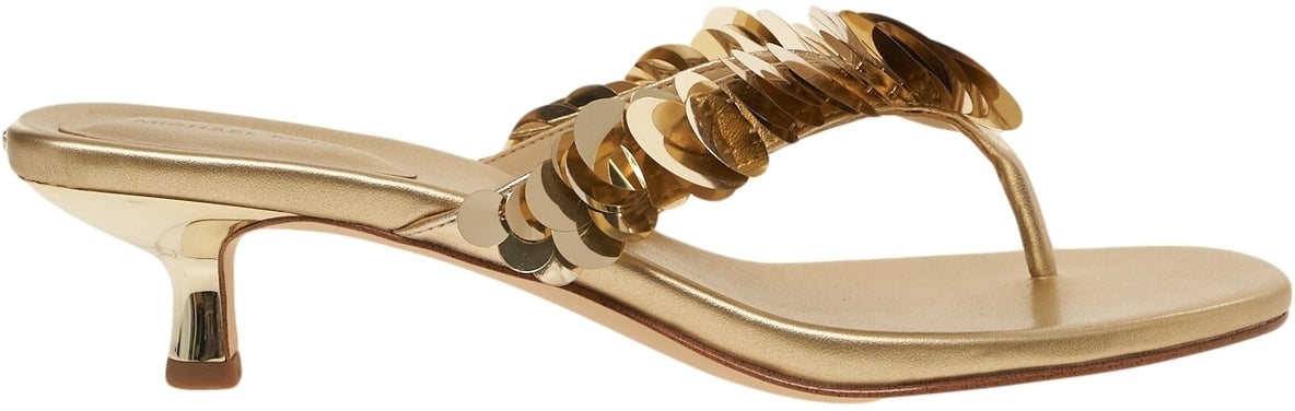Michael Kors Sabot 'Loretta' Goud