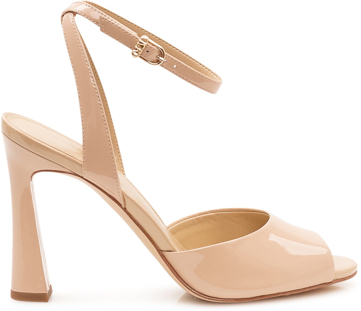 Michael Kors Sandali Rosie con Tacco Alto e Cinturino Beige