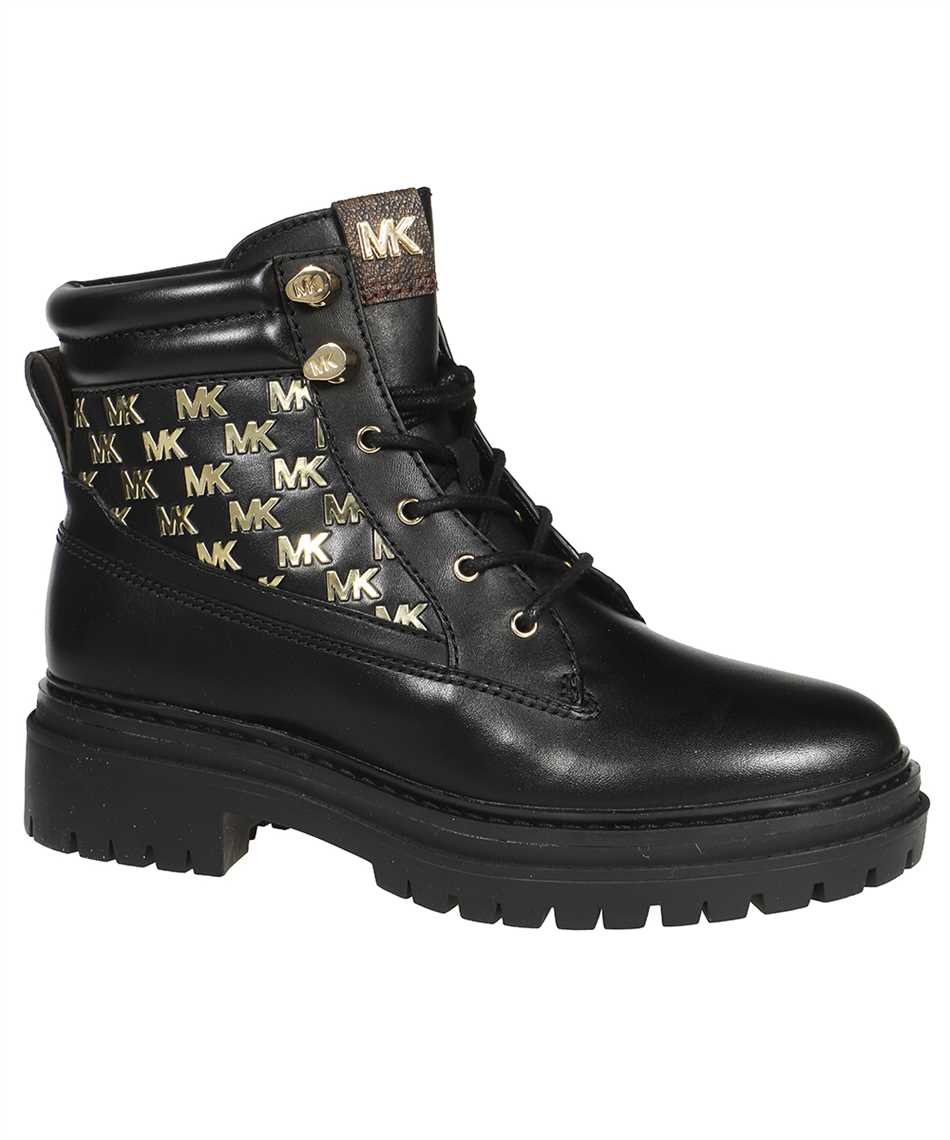 Michael Kors Leather lace-up shoes Zwart