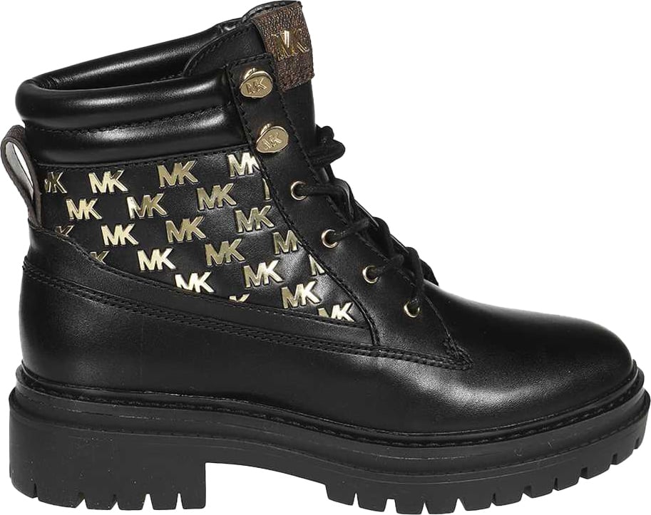 Michael Kors Leather lace-up shoes Zwart