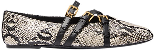Michael Kors Flat Shoes Natural Neutraal