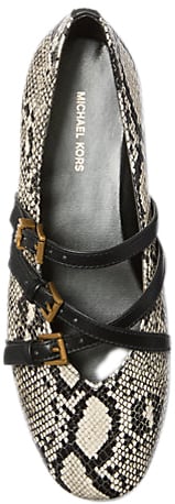 Michael Kors Flat Shoes Natural Neutraal