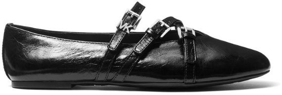 Michael Kors Flat Shoes Black Zwart
