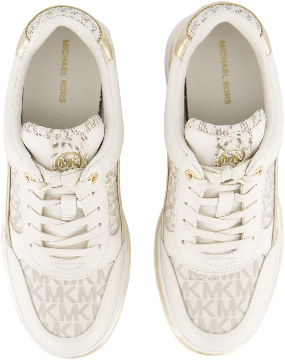 Michael Kors Dames Emmy Wedge Trainer Wit