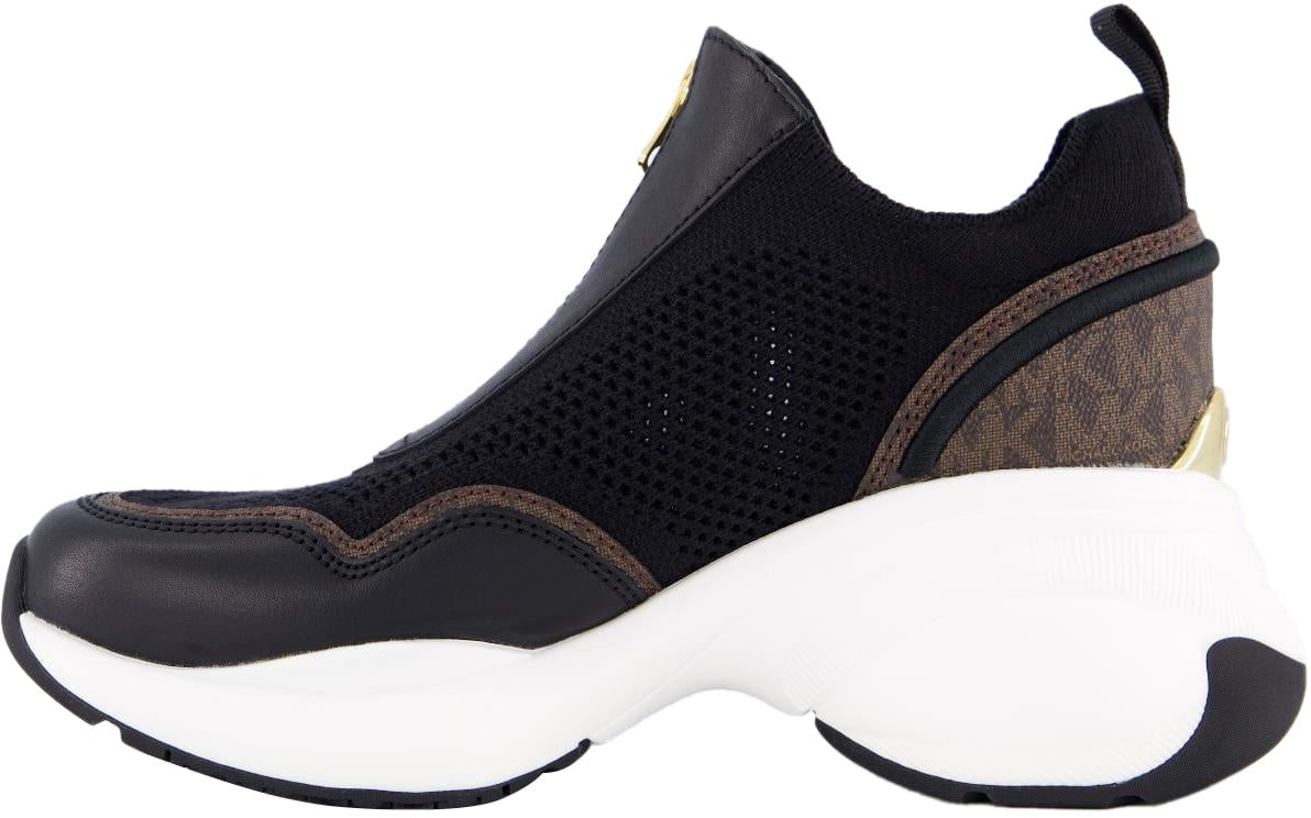 Michael Kors Dames Zuma Slip On Trainer Zwart