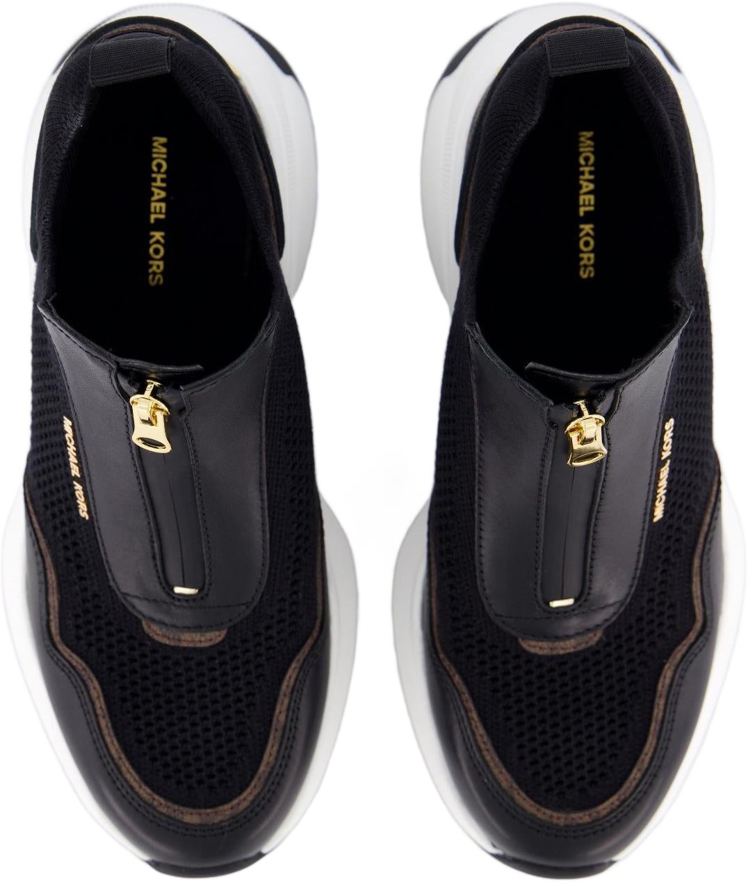 Michael Kors Dames Zuma Slip On Trainer Zwart