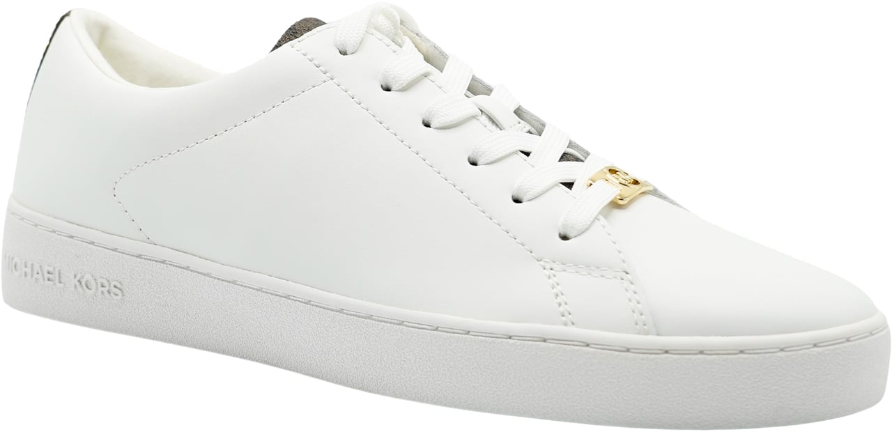 Michael Kors Keaton Lace Up Sneaker Wit