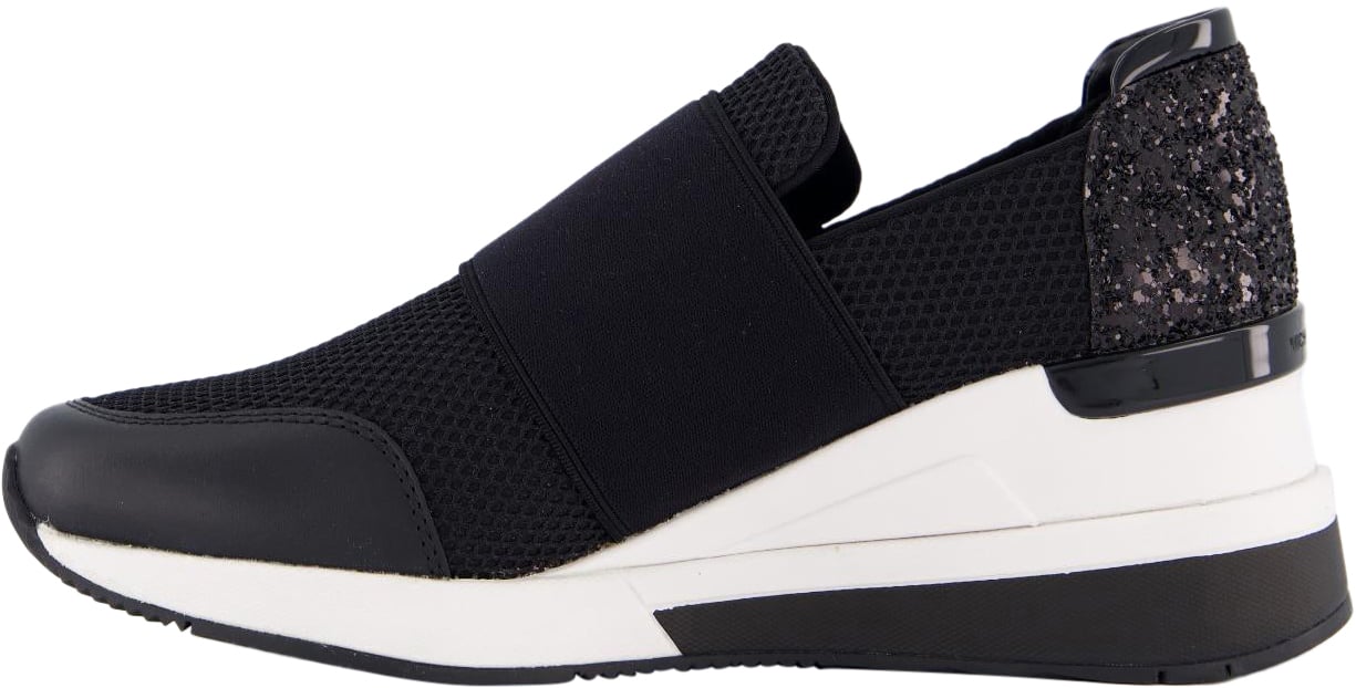 Michael Kors Dames Felix Trainer Zwart Zwart