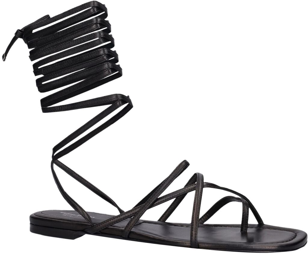 Michael Kors Leather sandals Zwart