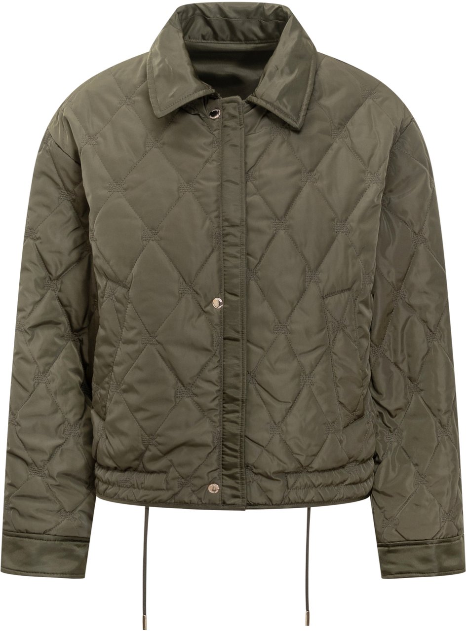 Michael Kors Michael Kors Giacca Verde con Tasche Frontali Groen