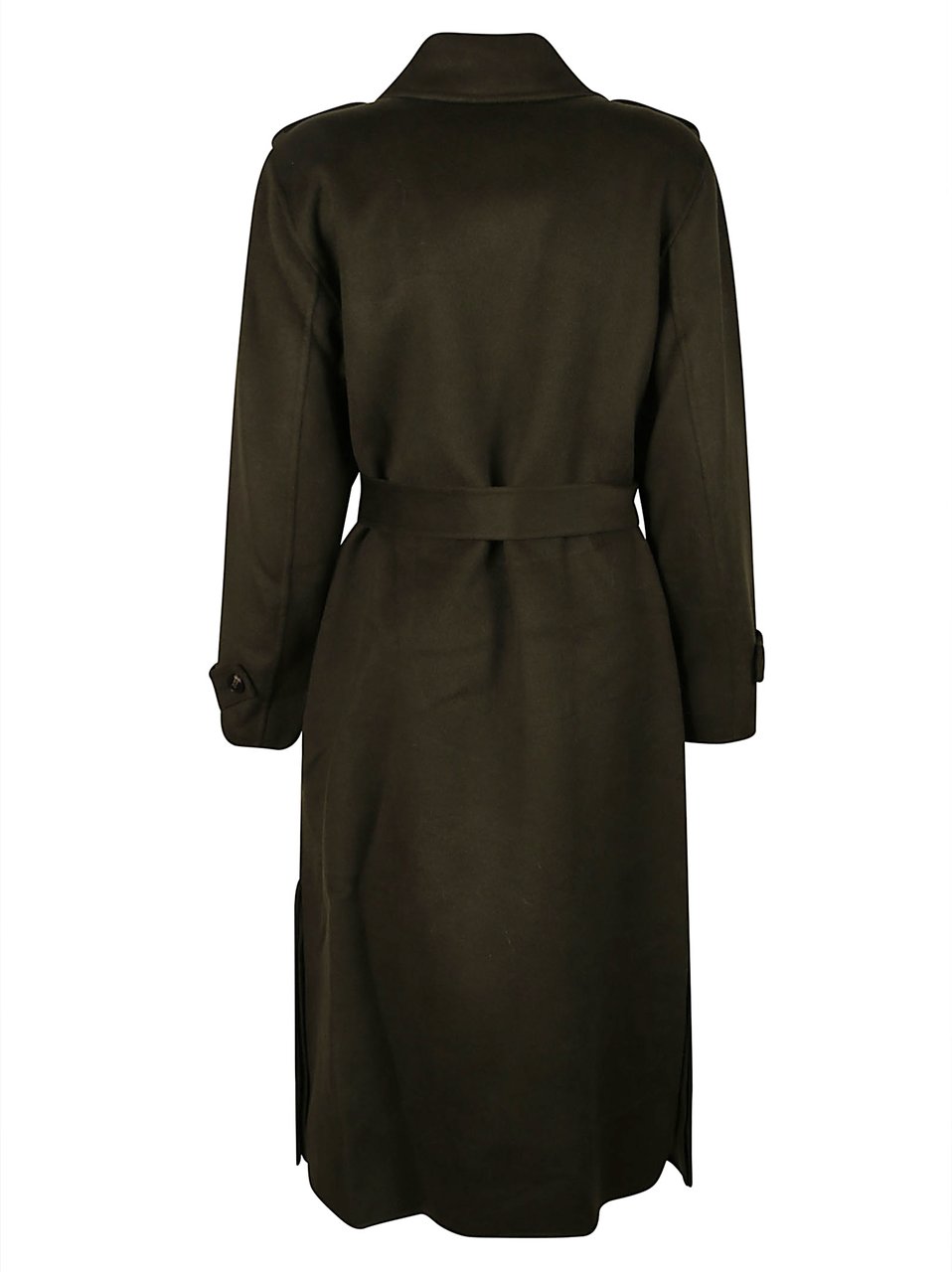 Michael Kors Utility Long Coat Green Groen