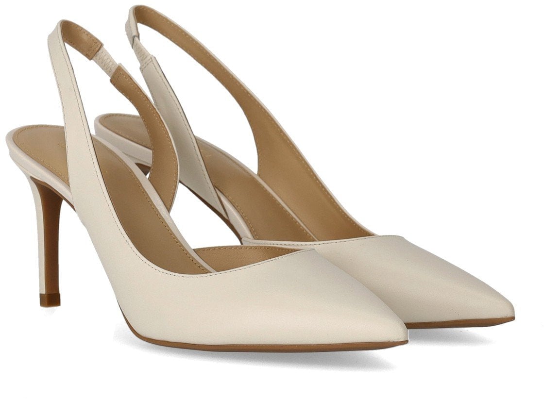 Michael Kors MICHAEL KORS ALINA FLEX CREAM SLINGBACK PUMPS Wit