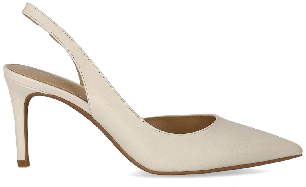 Michael Kors MICHAEL KORS ALINA FLEX CREAM SLINGBACK PUMPS Wit