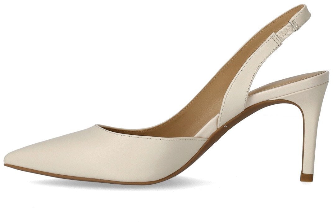 Michael Kors MICHAEL KORS ALINA FLEX CREAM SLINGBACK PUMPS Wit