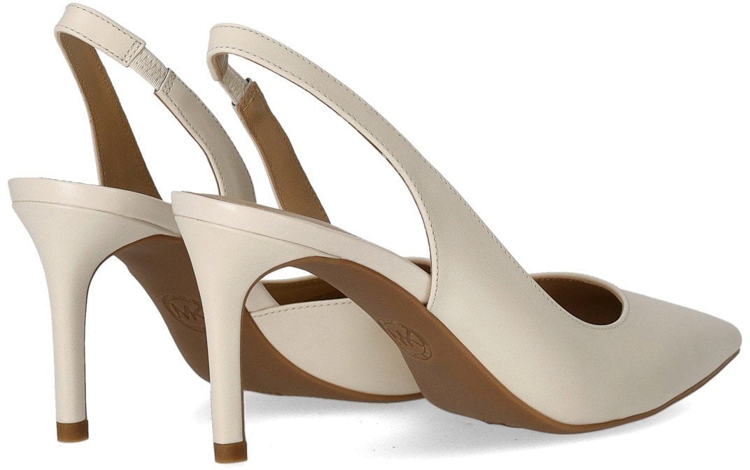 Michael Kors MICHAEL KORS ALINA FLEX CREAM SLINGBACK PUMPS Wit